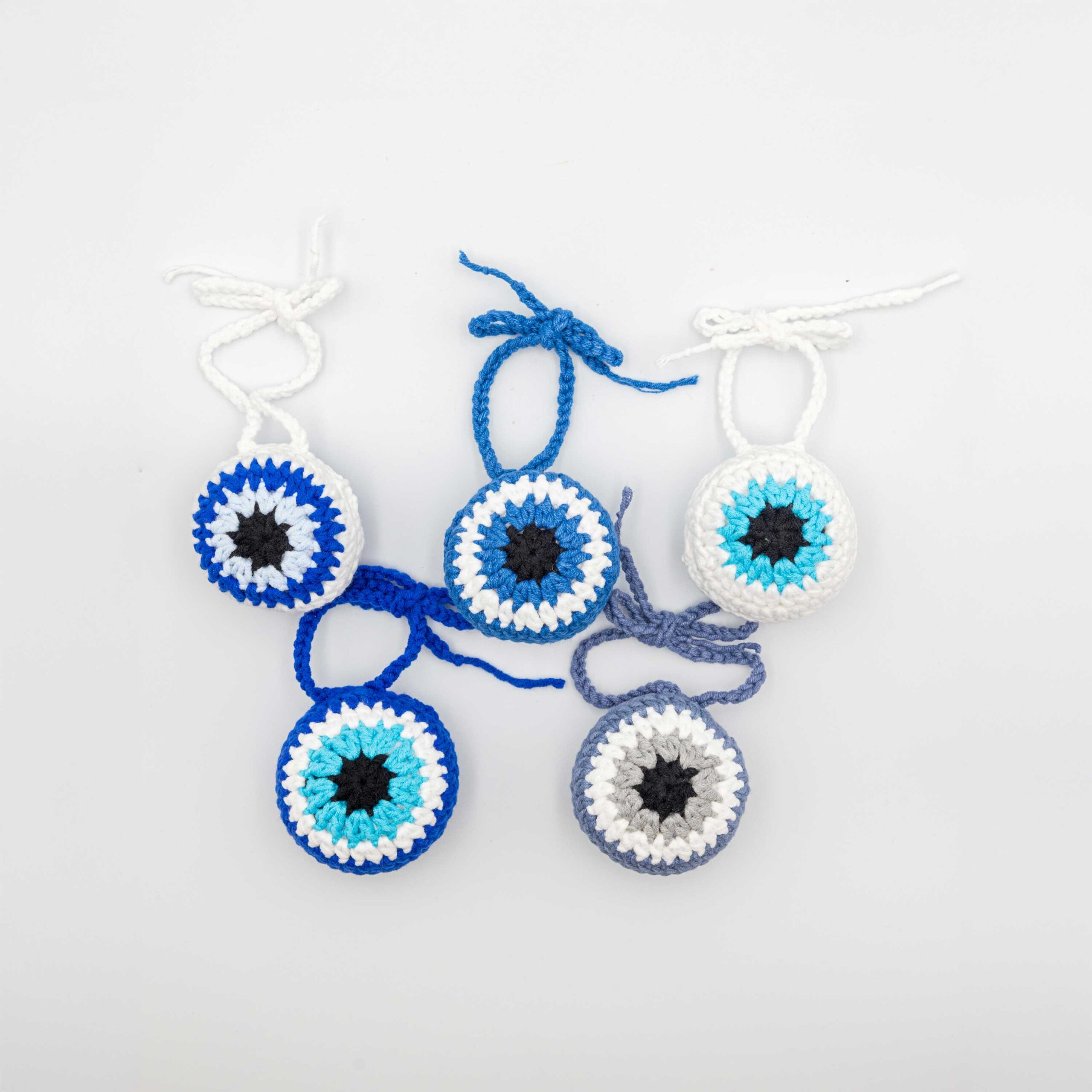 Δετό ματάκι με βαμβακερό νήμα